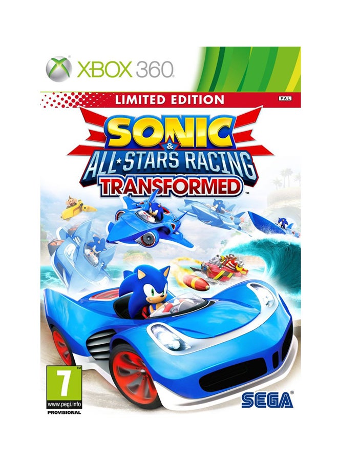 Sega Sonic And All Star Racing Transformed Limited Edition (Intl Version) - Racing - xbox_360