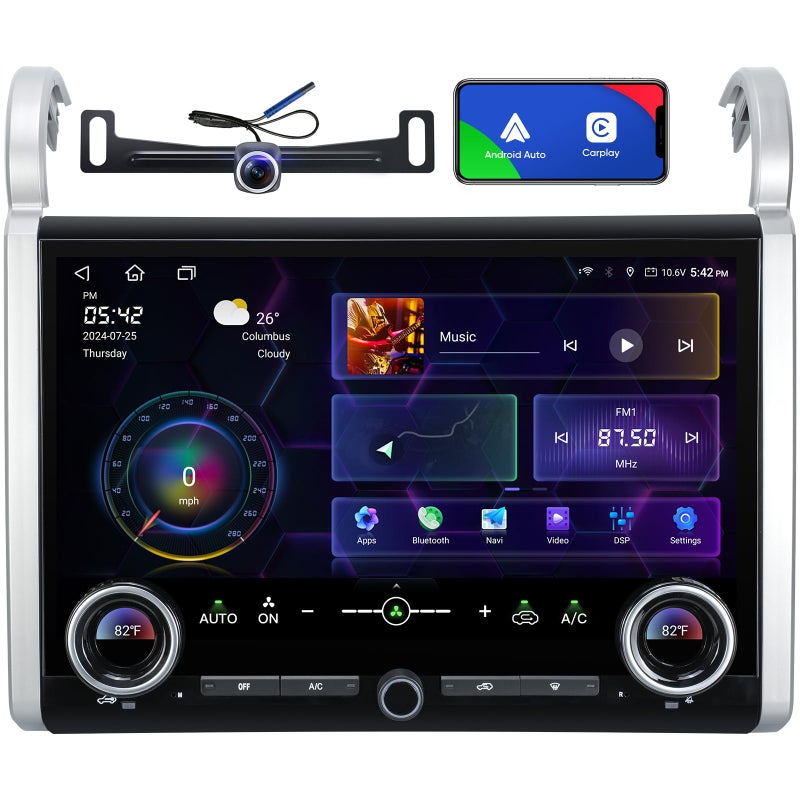 AINAVI Car Stereo Radio for Toyota FJ Cruiser 20072021 Android 13 Radio 15 Touch Screen 6128G Radio Wireless CarPlay Android Auto Support GPS Navigation Mirror Link Bluetooth WiFi DSP SWC FM AM Dash Kit - Image 2