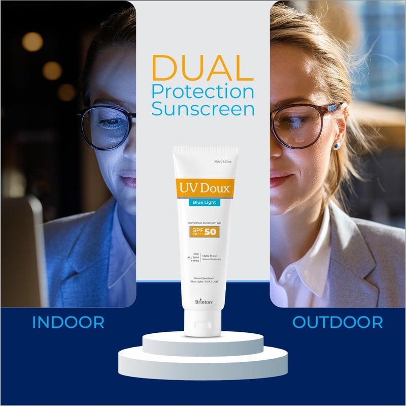 Brinton Uv Doux Blue Sunscreen Gel 100 g - Image 4