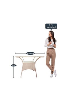 BHAIRAV STORE BHAIRAV STORE D8Indoor Outdoor Living Room Balcony Garden21 2 Chair 1 Table Furniture Set Chair Table Set Powder Coated  - Image 4