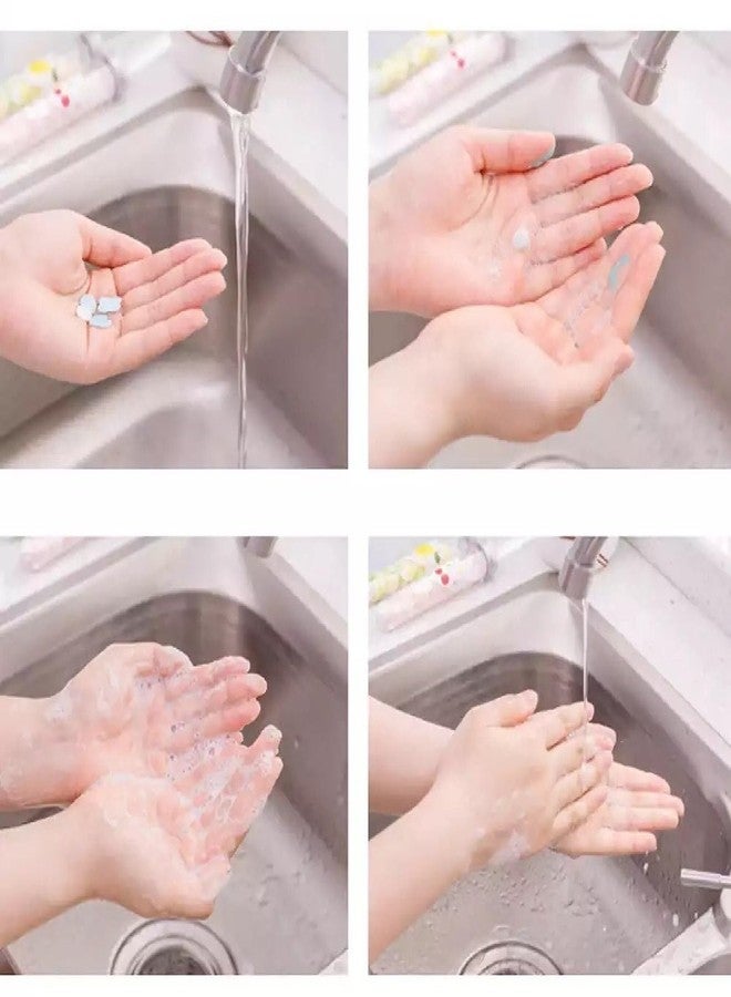 Wavva® Different Scented Mini Fresh Portable Disposable Petal Hand Wash Sheets, Dissolvable Hand Bath Soap, Suitable for Children and Adults, Outdoor, Travel, Camping and Multi-Use. (1) - Image 4