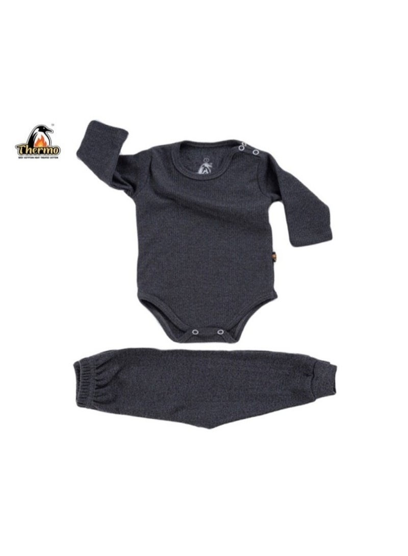 Thermo Baby Unisex thermal Bodysuit Pack of 2