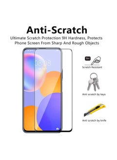 5D Tempered Glass Screen Protector Compatible with Huawei Y9A Full Coverage Edge to Edge Protection Anti Scratch High Transparency Bubble Free Installation Black - pzsku/Z3280ACED501EDEE9AE58Z/45/_/1740464544/53ed66b1-1e17-4b17-9318-8bc6d12e092e