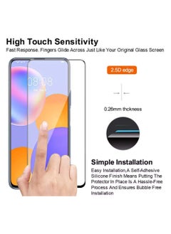 5D Tempered Glass Screen Protector Compatible with Huawei Y9A Full Coverage Edge to Edge Protection Anti Scratch High Transparency Bubble Free Installation Black - pzsku/Z3280ACED501EDEE9AE58Z/45/_/1740464545/edd99fad-45fd-47f5-8c25-5ef5873b39b7