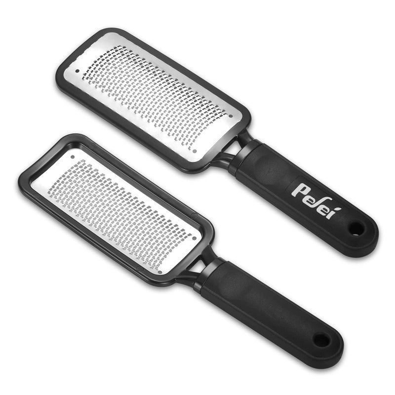 Pefei Colossal Pedicure Rasp Foot File, Professional Foot Care Pedicure Stainless Steel File to Removes Hard Skin, Can Be Used On Wet Feet - Image 3