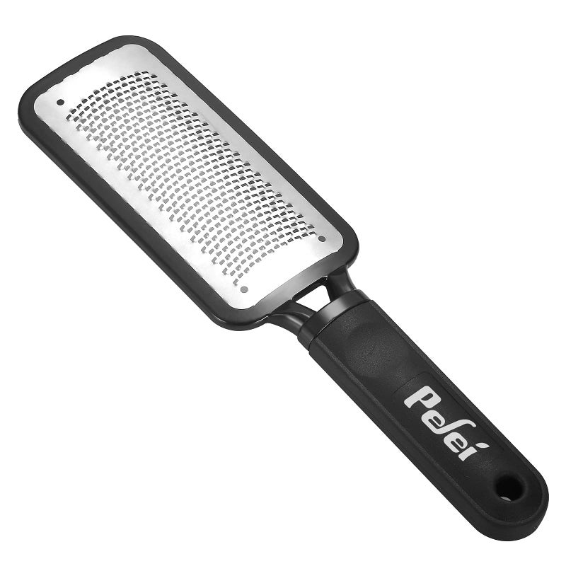 Pefei Colossal Pedicure Rasp Foot File, Professional Foot Care Pedicure Stainless Steel File to Removes Hard Skin, Can Be Used On Wet Feet - Image 1
