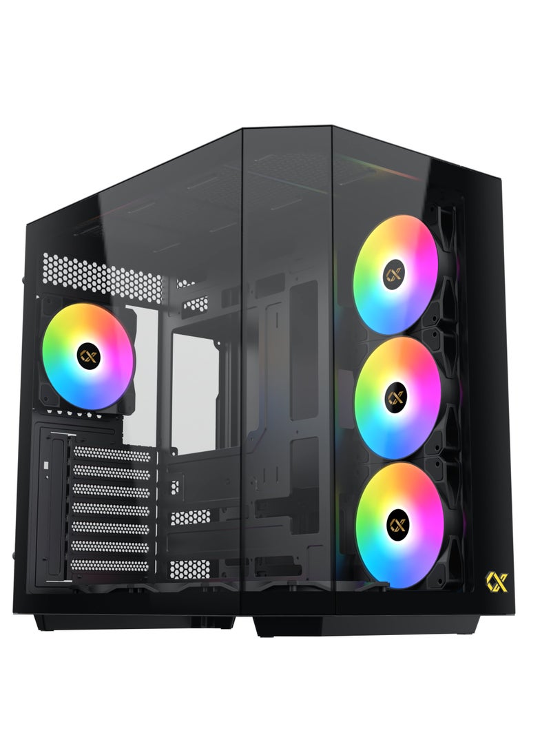 GCC GAMERS REBOOT V8 Intel (Core i5-14400F, RTX 4060, 32GB DDR5, 2TB SSD, WiFi Ready | Windows 11 Installed)  - Image 1
