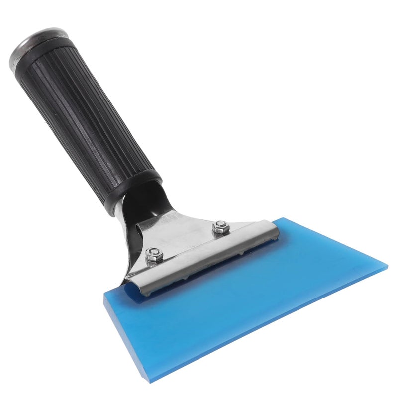 Red Stainless Steel Squeegee for Car Window Mirror Water Scraper Wiper - Image 2