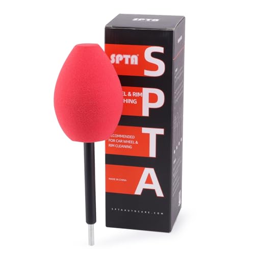 SPTA Wheel Rims Polisher, SPTA Polishing Ball, Polishing Cone, Metal Wheel Polishing Tool, Ball Buster Wheel and Rim Polisher System Attaches to Standard Household Drill - Image 1