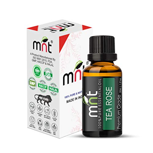 MNT Tea Rose Essential Oil 100% Pure Natural & Undiluted For Skin Care & Hair Care (30ML) - Image 2