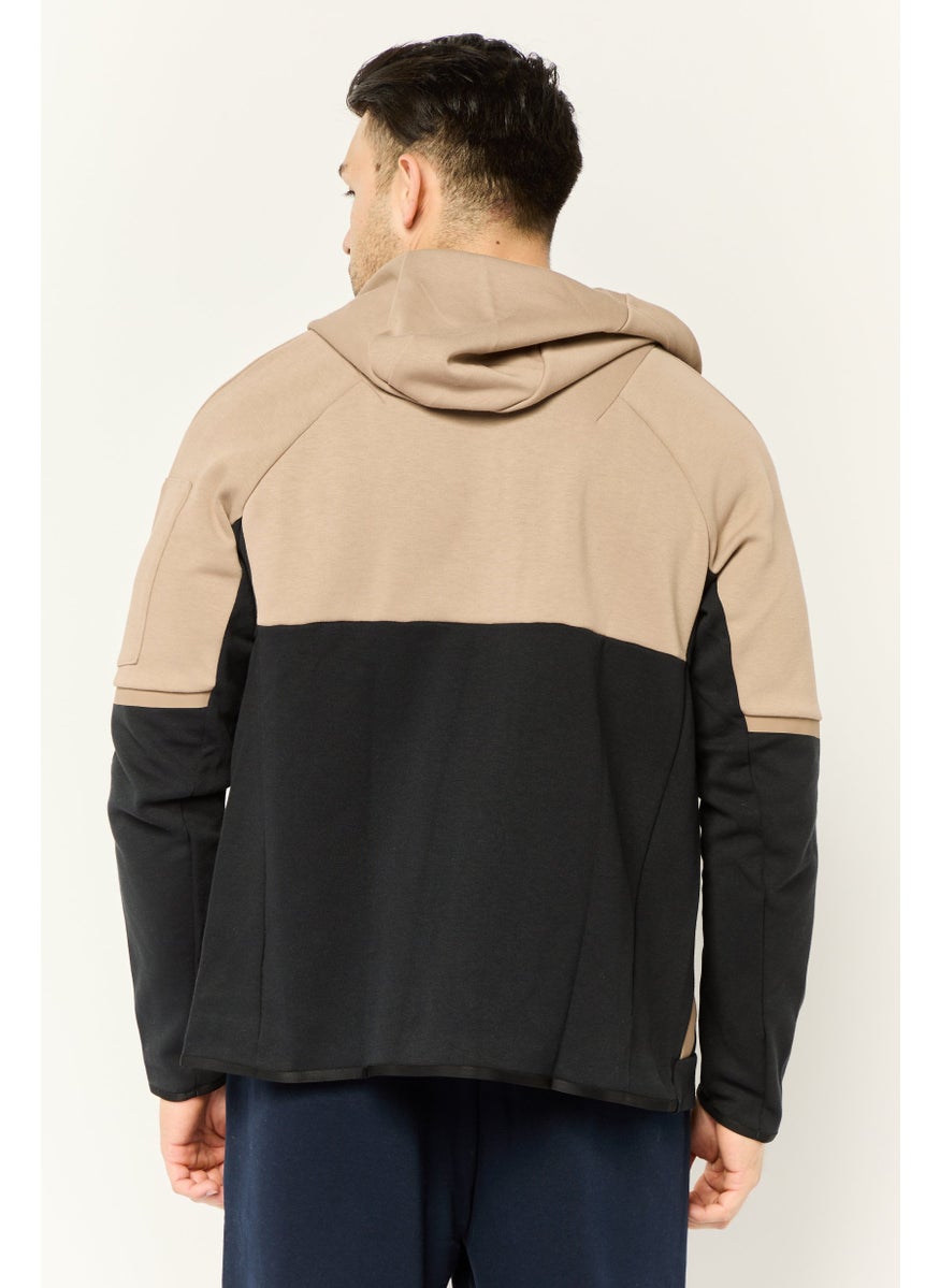 Adidas - Men Sportswear Fit Long Sleeve Outdoor Sweatshirt, Multicolour - Image 1