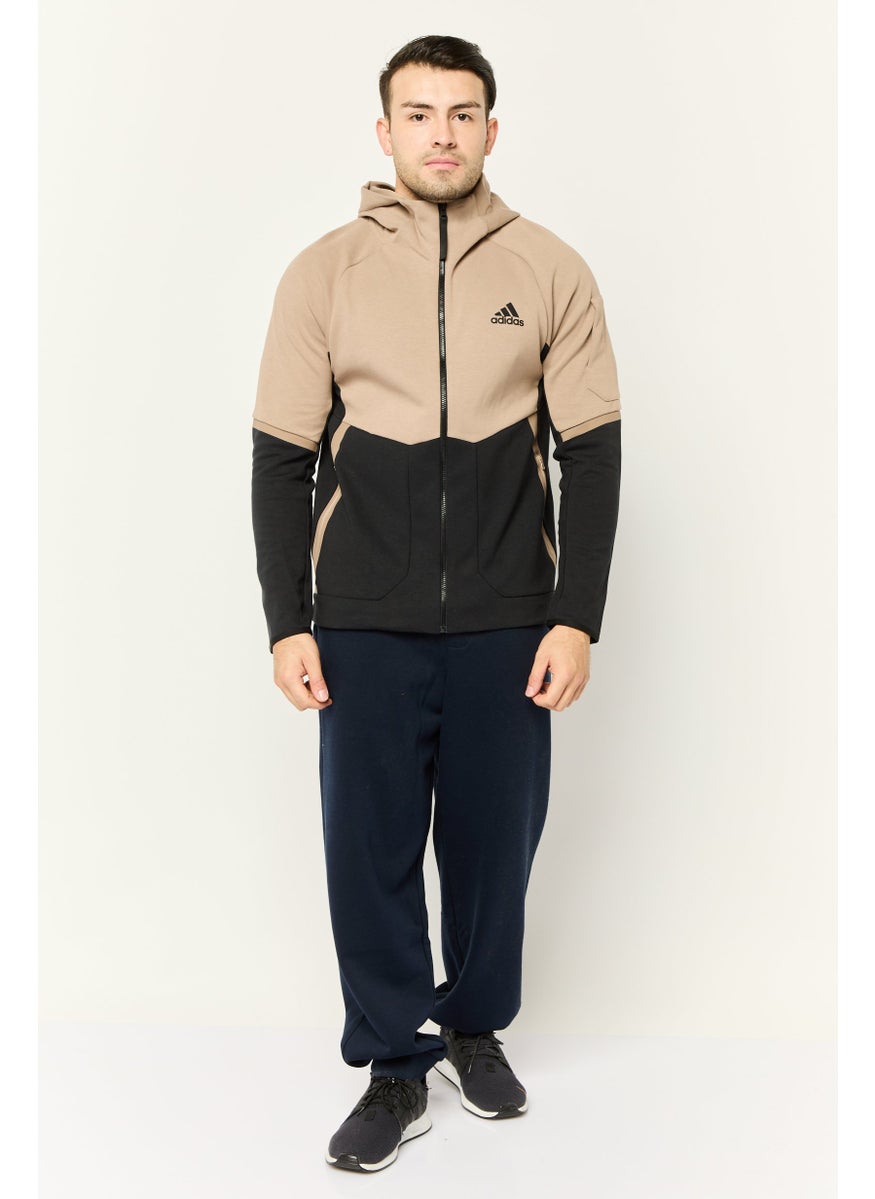 Adidas - Men Sportswear Fit Long Sleeve Outdoor Sweatshirt, Multicolour - Image 1