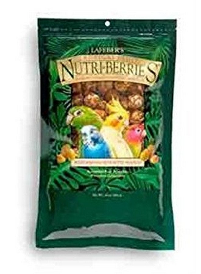 لافيبيرز طعام Nutri-Berries من Lafeber للببغاوات والكوكتيل والطيور العاشقة والكونيور (فاكهة استوائية، عبوة من قطعتين، 10 أونصة) - Image 2