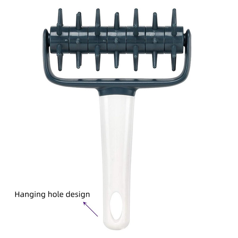 FANBODTA Pizza Dough Docker Roller - Bubble and Blistering Killer Time-Saver for Home Kitchen Pizza Making - Docking Tool Accessory - Image 5