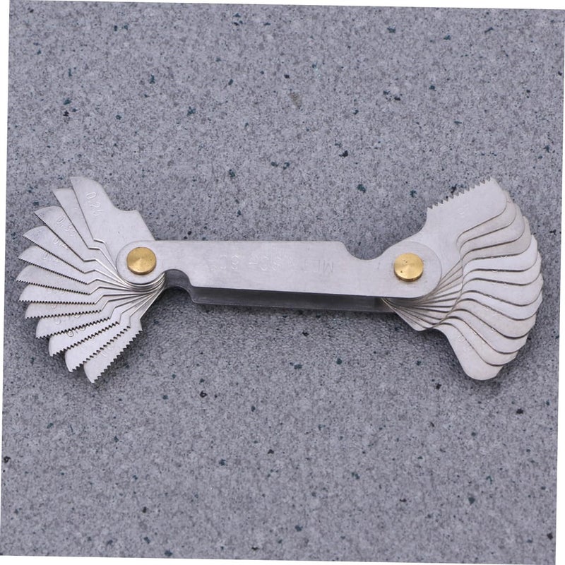 Metric Thread Pitch Gauge Set High Precision Screw Cutting Tool - Image 4