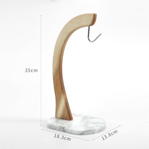 Everous Banana Hanger - Modern Banana Holder Tree Stand with Non-Slip Marble Base - Image 3