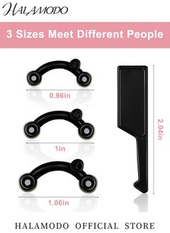 HALAMODO 7PCS Nose Up-lifting Clips Nose Shaper Includes 3 Pairs of  Silicone Nasal Shaping Inserts & 1pc Nose Cleaner Invisible Nose Beauty Tools No Pain Nose Slimming Device  - Image 2
