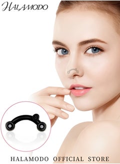 HALAMODO 7PCS Nose Up-lifting Clips Nose Shaper Includes 3 Pairs of  Silicone Nasal Shaping Inserts & 1pc Nose Cleaner Invisible Nose Beauty Tools No Pain Nose Slimming Device  - Image 5