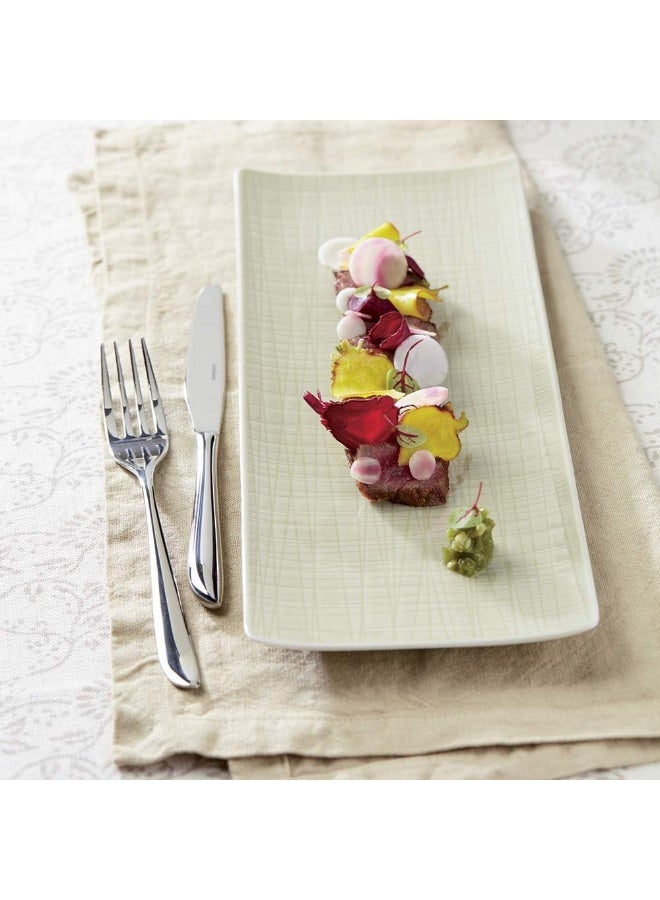 Sambonet طقم أدوات المائدة من الفولاذ المقاوم للصدأ Leaf 5216381 18/10، لـ 6 أشخاص، 24 قطعة - Image 4