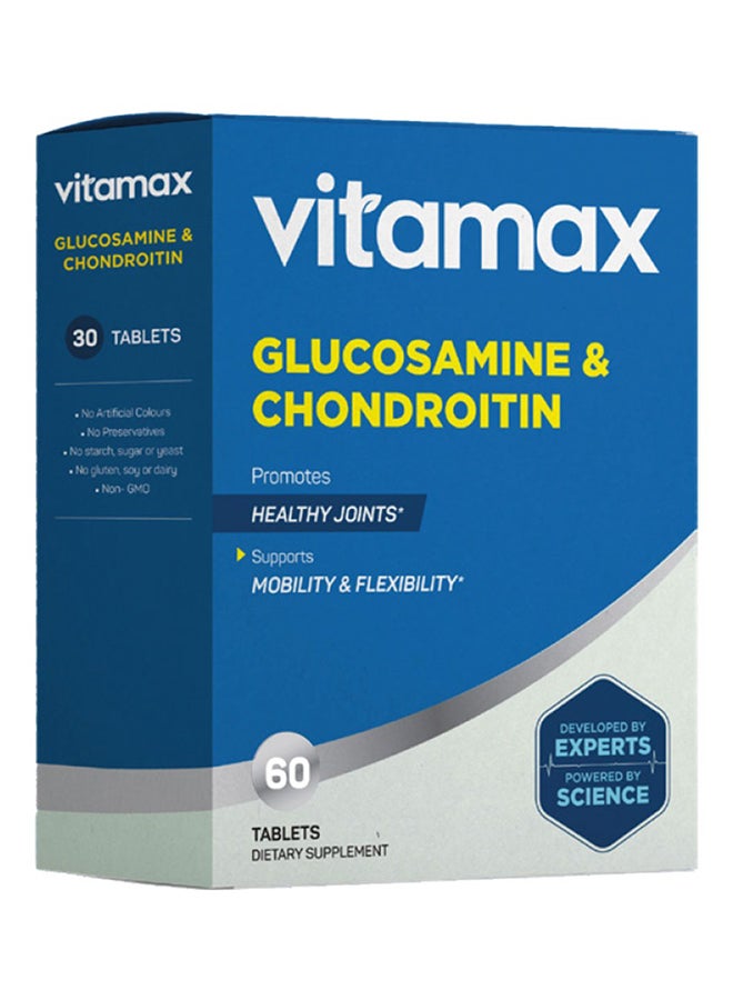 Vitamax Glucosamine + Chondroitin Tablets For Joint Health, Pack Of 60'S - Image 1