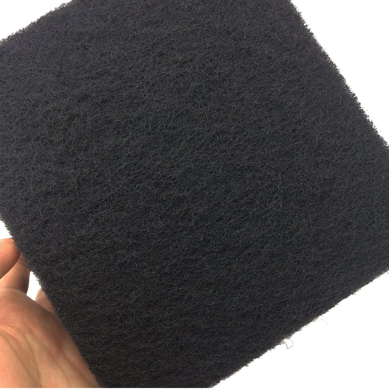 Beacozofu 6 Pack Charcoal Cat Litter Box Replacment Filter Hooded Cat Litter Boxes and Pans Carbon Odor Filters, Black - Image 2