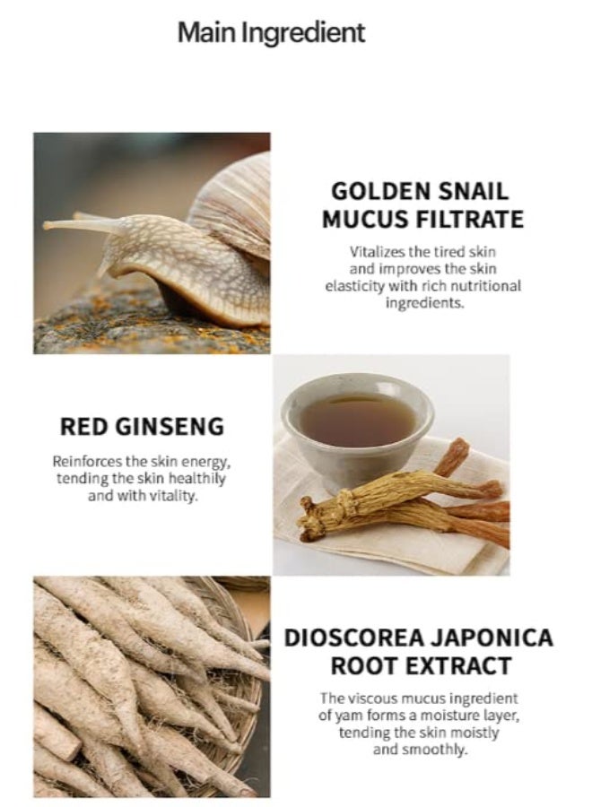 SKIN79 Golden Snail Intensive Cleansing Foam Concentrated Moisture Booster Skin Care Made In Korea - Image 4