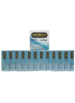 ONETOUCH Onetouch Ultima Ultra Thin Condoms For Maximum Feeling -  (12 Packs Of 3 Condoms). 