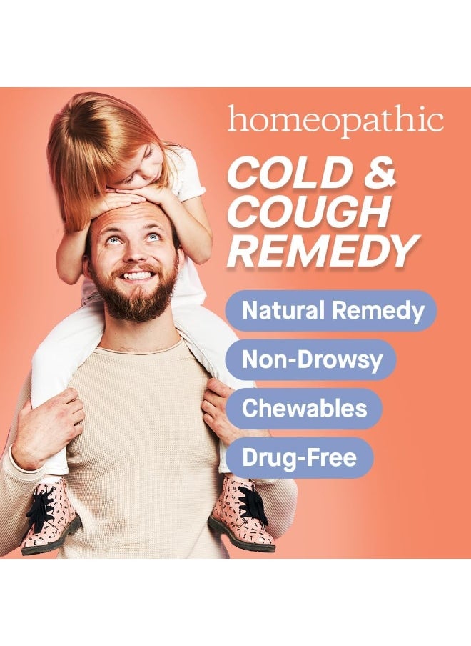 Genexa Genexa Cold Crush - 60 Tablets – Multi-Symptom Cough & Cold Remedy - Certified Vegan, Organic, Gluten Free & Non-GMO - Homeopathic Remedies  - Image 4