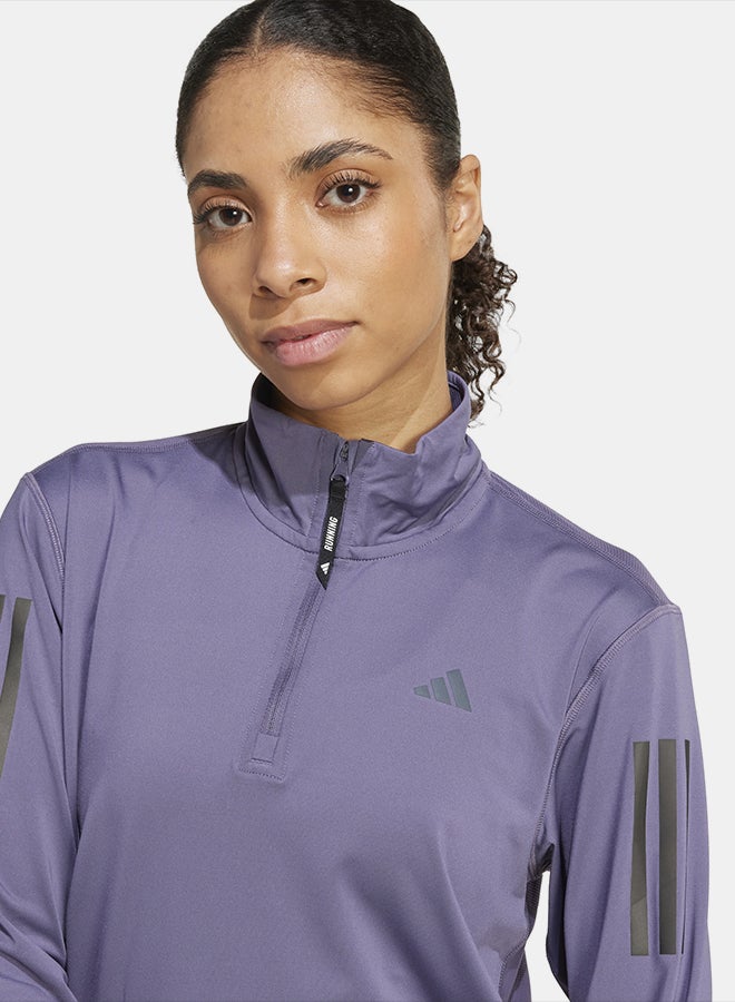 Adidas Own the Run Half-Zip Jacket - Image 4
