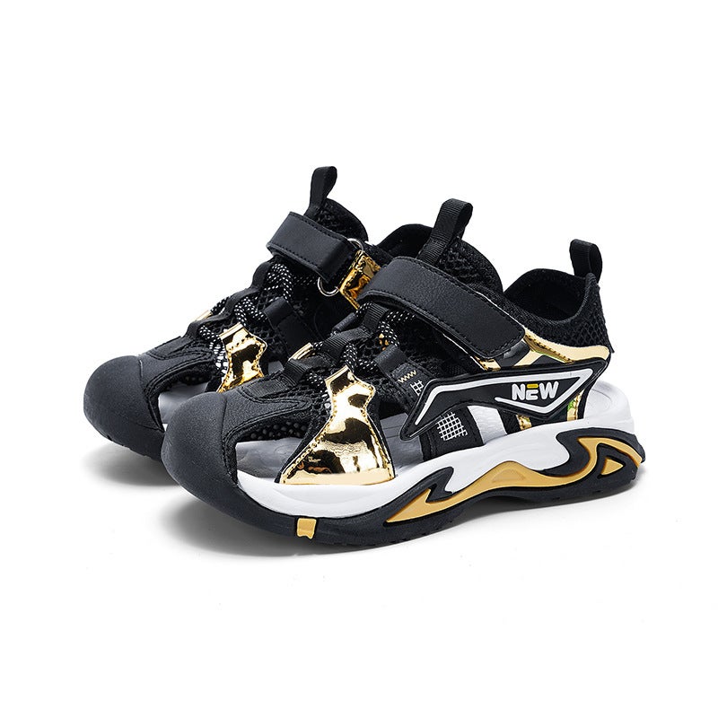 Boys' Fashion Sandals Summer Non-Slip Soft Sole Store Explosions Sandals Sports Sandals For Large Children - Image 4