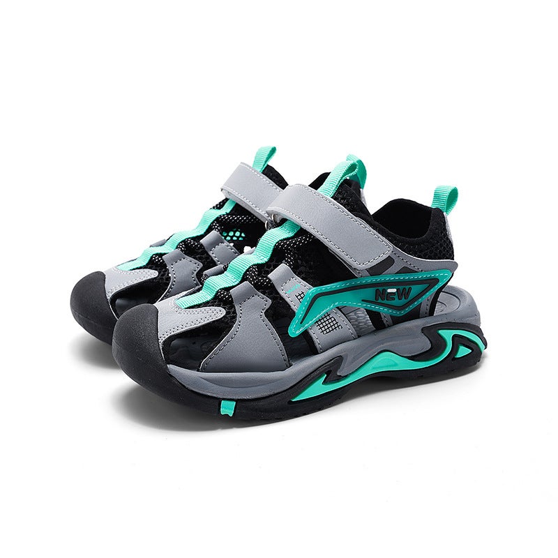 Boys' Fashion Sandals Summer Non-Slip Soft Sole Store Explosions Sandals Sports Sandals For Large Children - Image 2