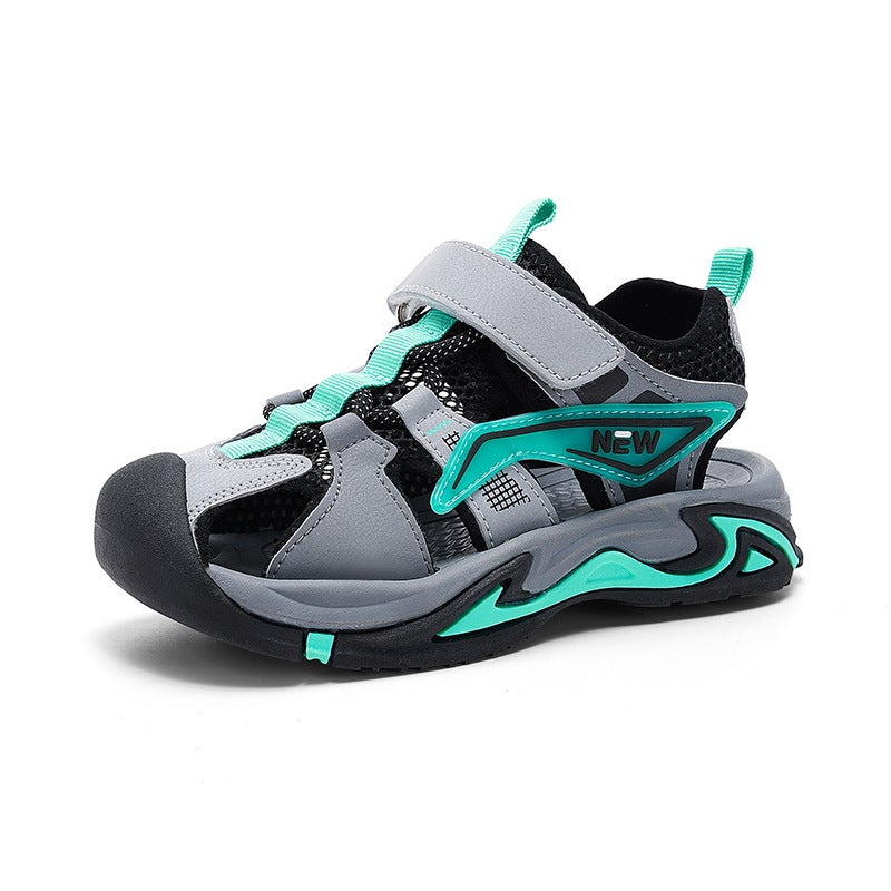 Boys' Fashion Sandals Summer Non-Slip Soft Sole Store Explosions Sandals Sports Sandals For Large Children - Image 3