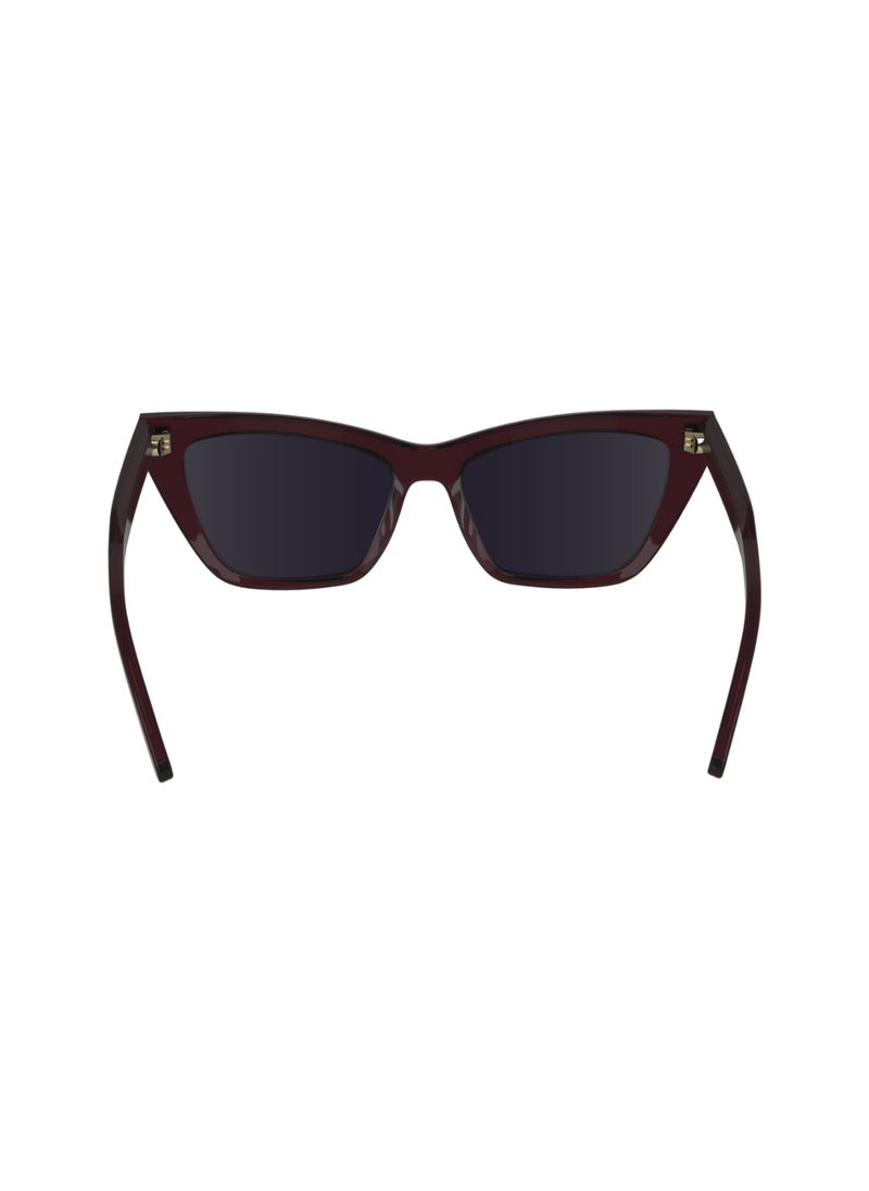 CALVIN KLEIN - FULL RIM ACETATE BUTTERFLY CALVIN KLEIN SUN CK24505S  5517 (605) BURGUNDY - Image 1