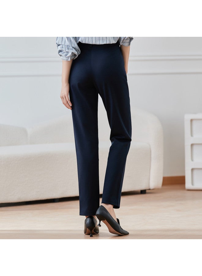 Fapai Easy-care Women's Casual Pants Long Pants Autumn Women's Lifting Stretch Comfortable Pants Straight Leg Pants - Image 4