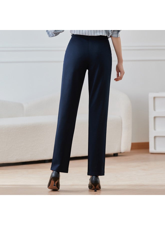Fapai Easy-care Women's Casual Pants Long Pants Autumn Women's Lifting Stretch Comfortable Pants Straight Leg Pants - Image 3