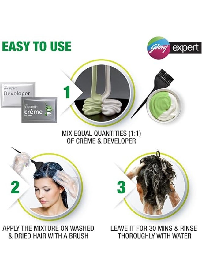 Godrej Expert Rich Creme Hair Color Natural Black - Image 4