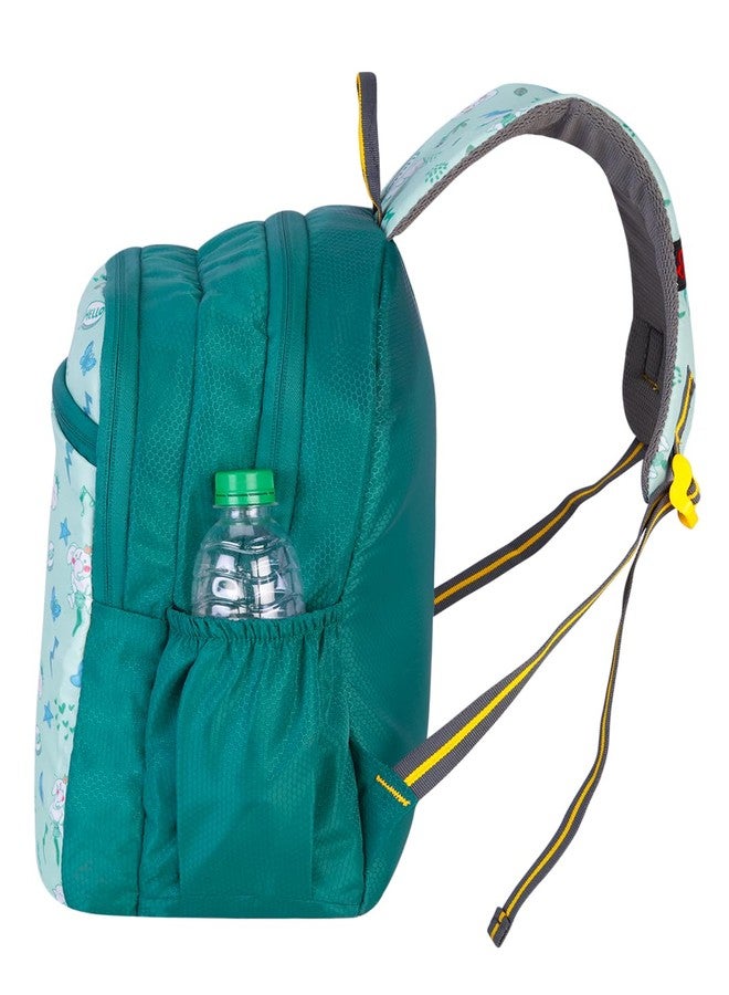 COSMUS MINO APPU Printed School Bag T Green 20L - 16 inches Kids Polyester Backpack ideal for Boys and Girls of Age Group 2-5 yrs | Small Students Daypacks - Image 3