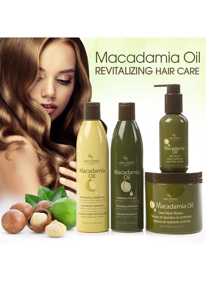 Hair Chemist Limited Macadamia Oil Shampoo 10 ounce (Pack of 2) - Image 1