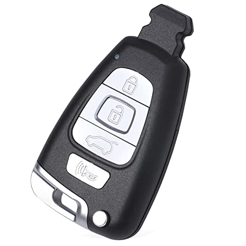 Keymall Car Smart Key Fob Keyless Entry Remote Key for Hyundai Veracruz 2007 2008 2009 2010 2011 2012(FCC ID:SY5SVISMKFNA04 P/N:95440-3J600) 3+1 Buttons - Image 1