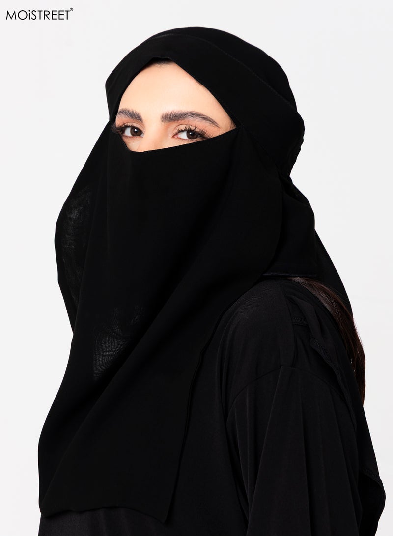 MOiSTREET Niqab Wool Chiffon - Image 3