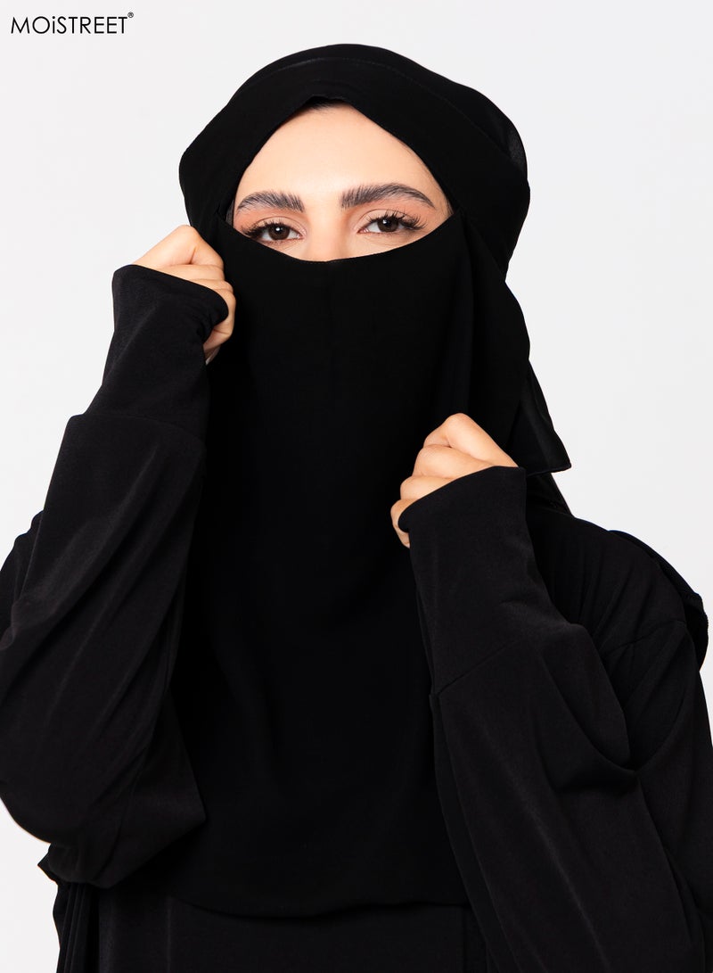 MOiSTREET Niqab Wool Chiffon - Image 2