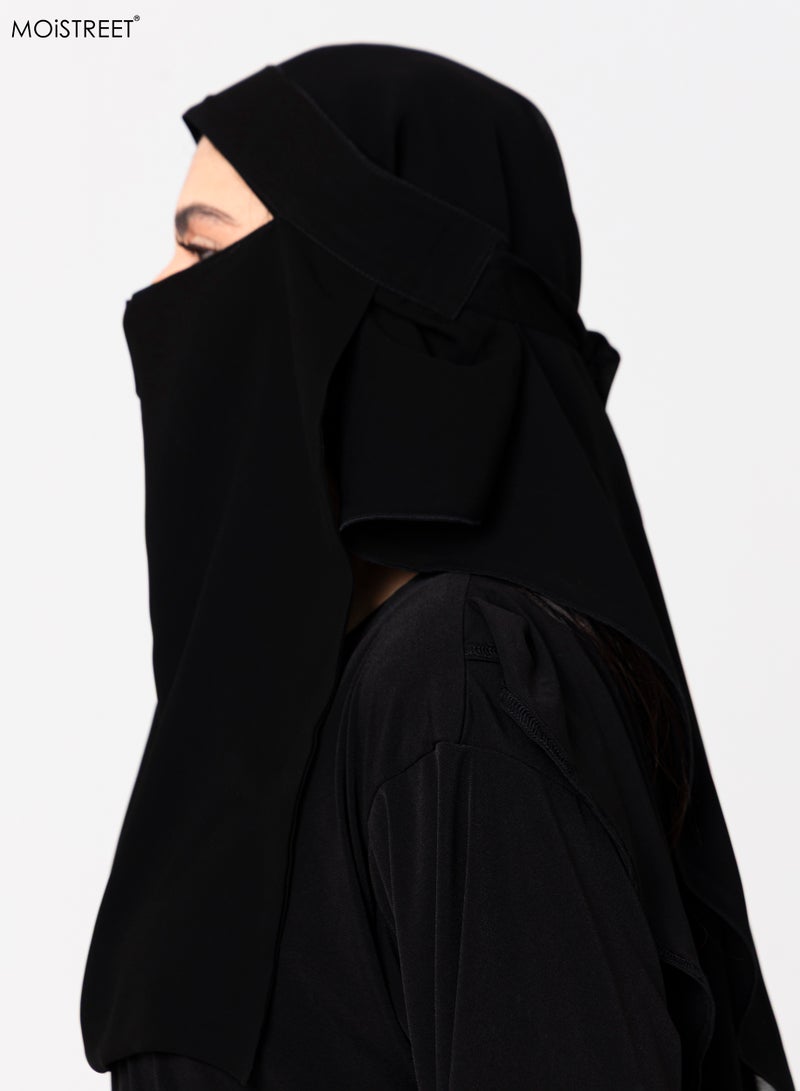 MOiSTREET Niqab Wool Chiffon - Image 4