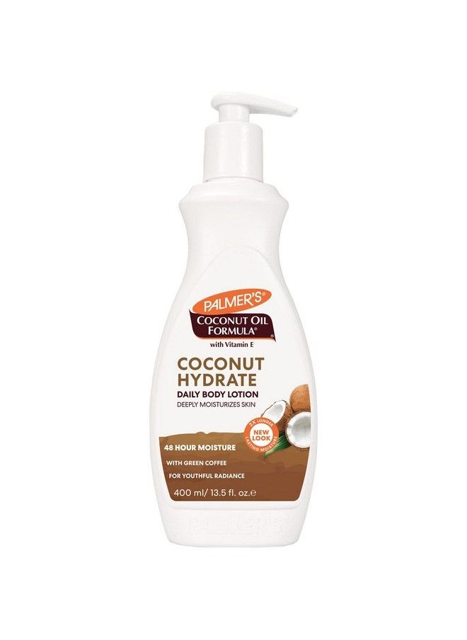PALMER'S - Coconut Oil Formula Body Lotion For Dry Skin Hand & Body Moisturizer With Green Coffee Extract & Vitamin E Pump Bottle 13.5 Fl Oz (Pack Of 1) - Image 1