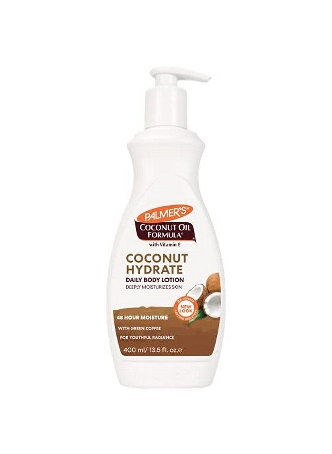 PALMER'S - Coconut Oil Formula Body Lotion For Dry Skin Hand & Body Moisturizer With Green Coffee Extract & Vitamin E Pump Bottle 13.5 Fl Oz (Pack Of 1) - Image 1