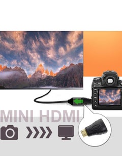 EXPGlobal HDMI Male To HDMI Female Adapter mini Connecter Black  - Image 2
