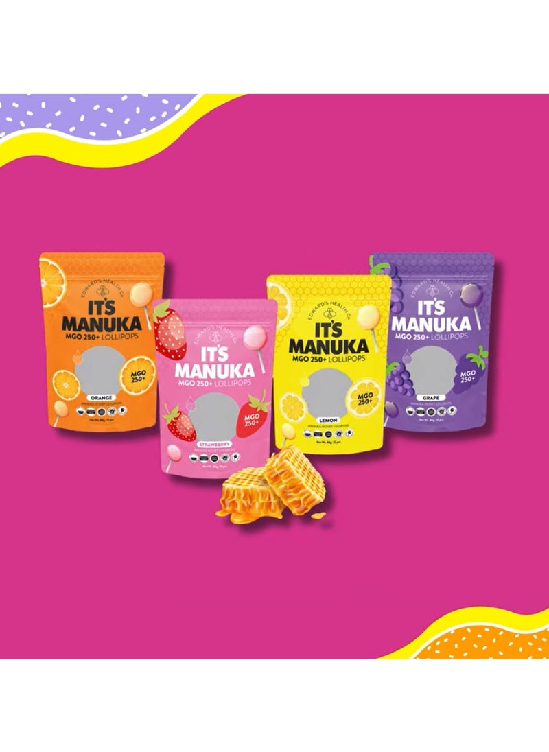 its manuka - Lollipops Grape 12pcs - Image 1