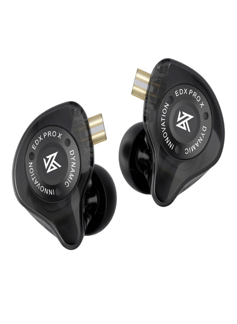KZ EDX Pro X In-Ear Stage Monitor Headphone with Dual Magnetic Dynamic Unit, Shock Bass, and Detachable  Cable - Image 2
