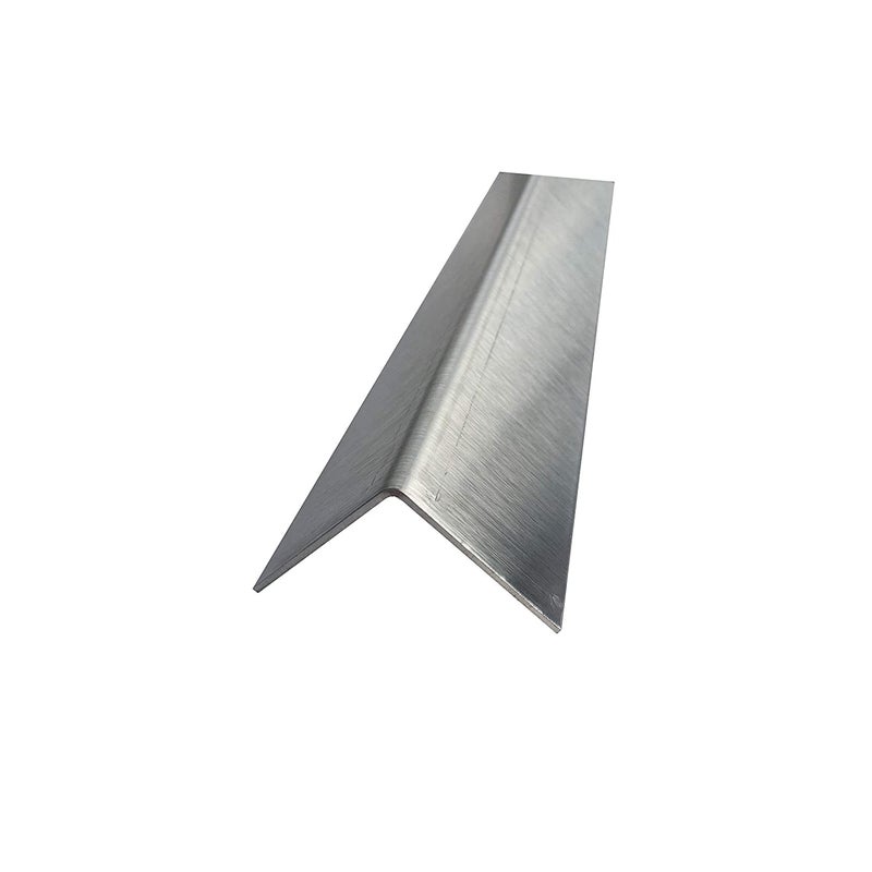 Milad Stainless Steel Decorative Wall Corner Guard Protector 5 L x 5 W x 76 H CMs Set of 2