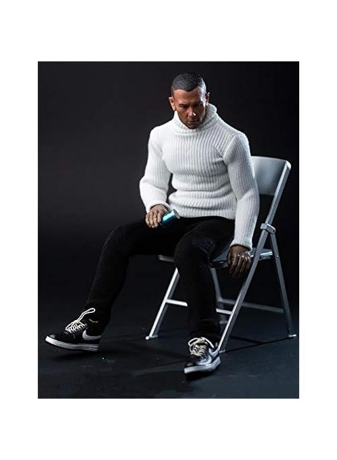 1/6 Scale Male Figure Doll Clothes, Sweater, Costume for 12 inch Male Action Figure Phicen/TBLeague CM057 (White)  - Image 2