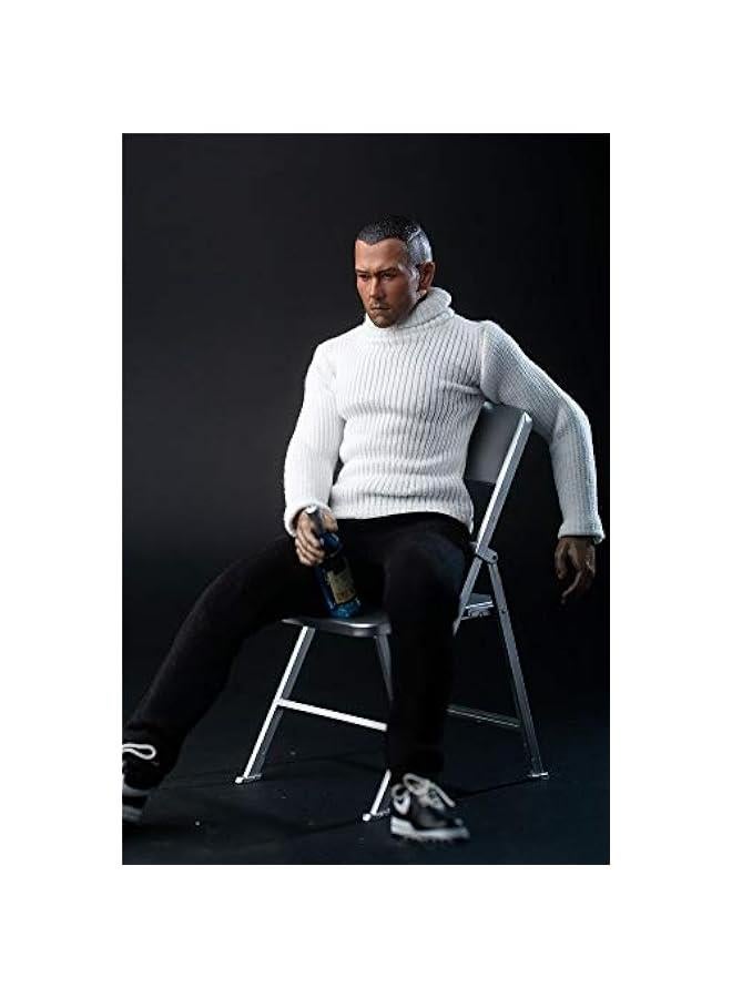 1/6 Scale Male Figure Doll Clothes, Sweater, Costume for 12 inch Male Action Figure Phicen/TBLeague CM057 (White)  - Image 3